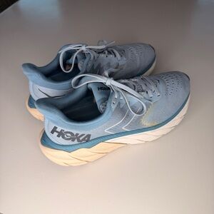 Hoka Light Blue Athletic Shoes